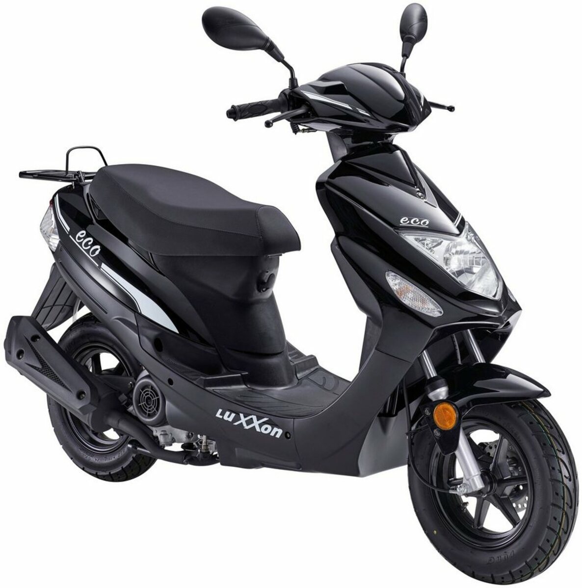 Bild 1 von Luxxon Motorroller ECO, 49,6 ccm, 45 km/h, Euro 5, Schwarz