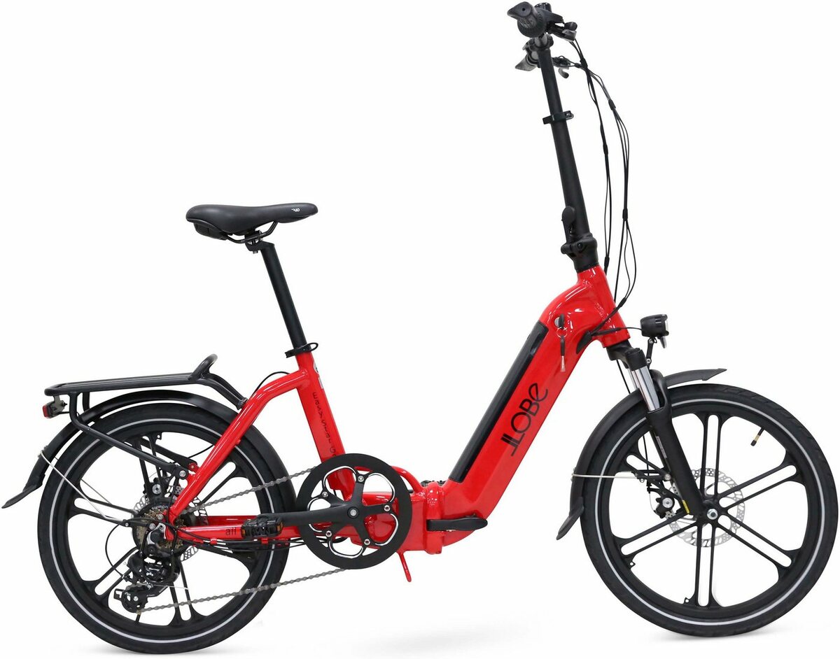 Bild 1 von LLobe E-Bike EasyStar Gala, 10Ah, 7 Gang Shimano, Kettenschaltung, Heckmotor, Rot