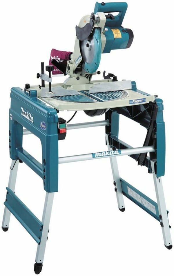 Bild 1 von Makita Kapp- und Gehrungssäge LF1000, 260 mm, Blau