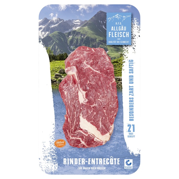 Bild 1 von ALLGÄU FLEISCH Steaks aus dem Allgäu 249 g