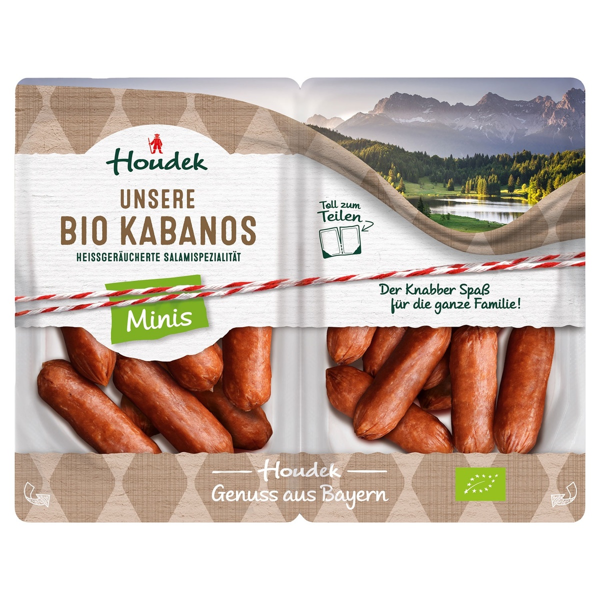 Bild 1 von HOUDEK Bio-Kabanos 140 g