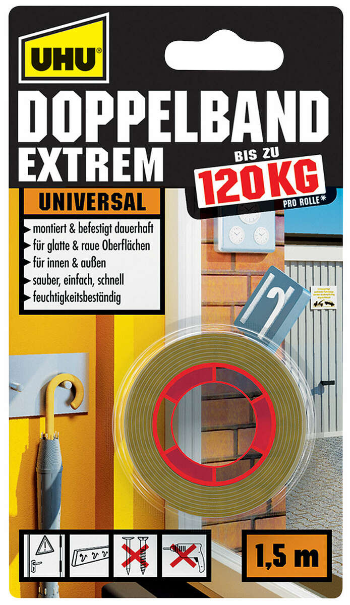 Bild 1 von UHU Doppelband »EXTREM«