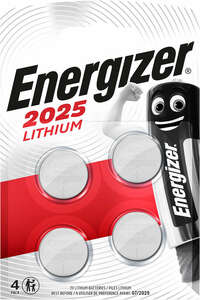 ENERGIZER Knopfzellen CR2025