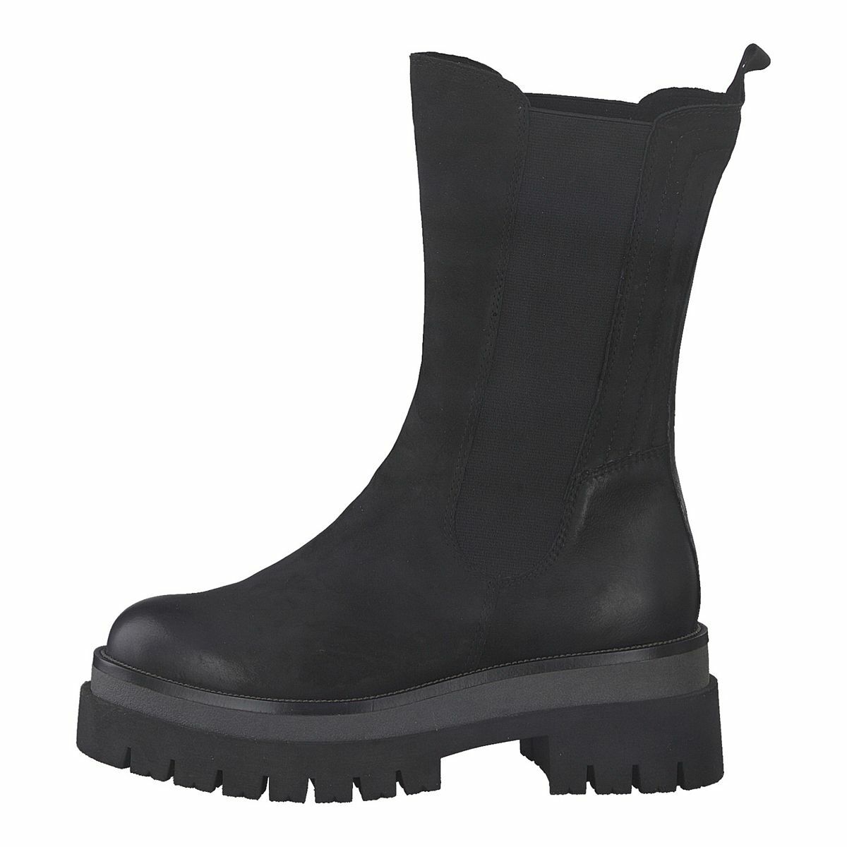 Bild 1 von MARCO TOZZI Damen-Stiefelette echt Leder Blockabsatz Used Look