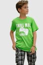 Bild 1 von KIDSWORLD T-Shirt CHILL MAL, Spruch, Grün