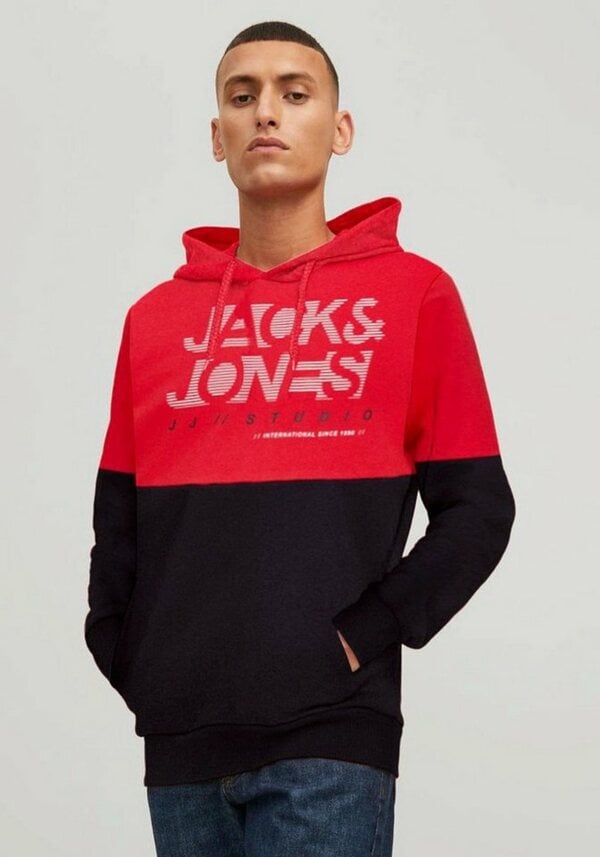 Bild 1 von Jack & Jones Kapuzensweatshirt JJ JJMARCO SWEAT HOOD, Rot