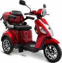 Bild 1 von Rolektro Elektromobil Rolektro E-Trike 15 V.3 Lithium, 1000 W, 15 km/h, (mit Topcase), Rot