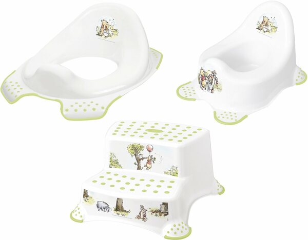 Bild 1 von Keeeper Töpfchen Winnie, weiß, (Set, 3-tlg), Kinderpflege-Set - Töpfchen, Toilettensitz und Tritthocker, Weiß