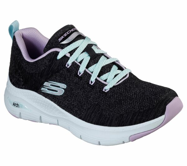 Bild 1 von Skechers ARCH FIT - COMFY WAVE Sneaker mit gepolsterter Innensohle, Schwarz