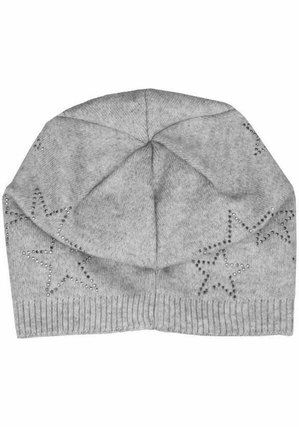 Bild 1 von Capelli New York Beanie Strickbeanie mit Schmucksteinen, Grau