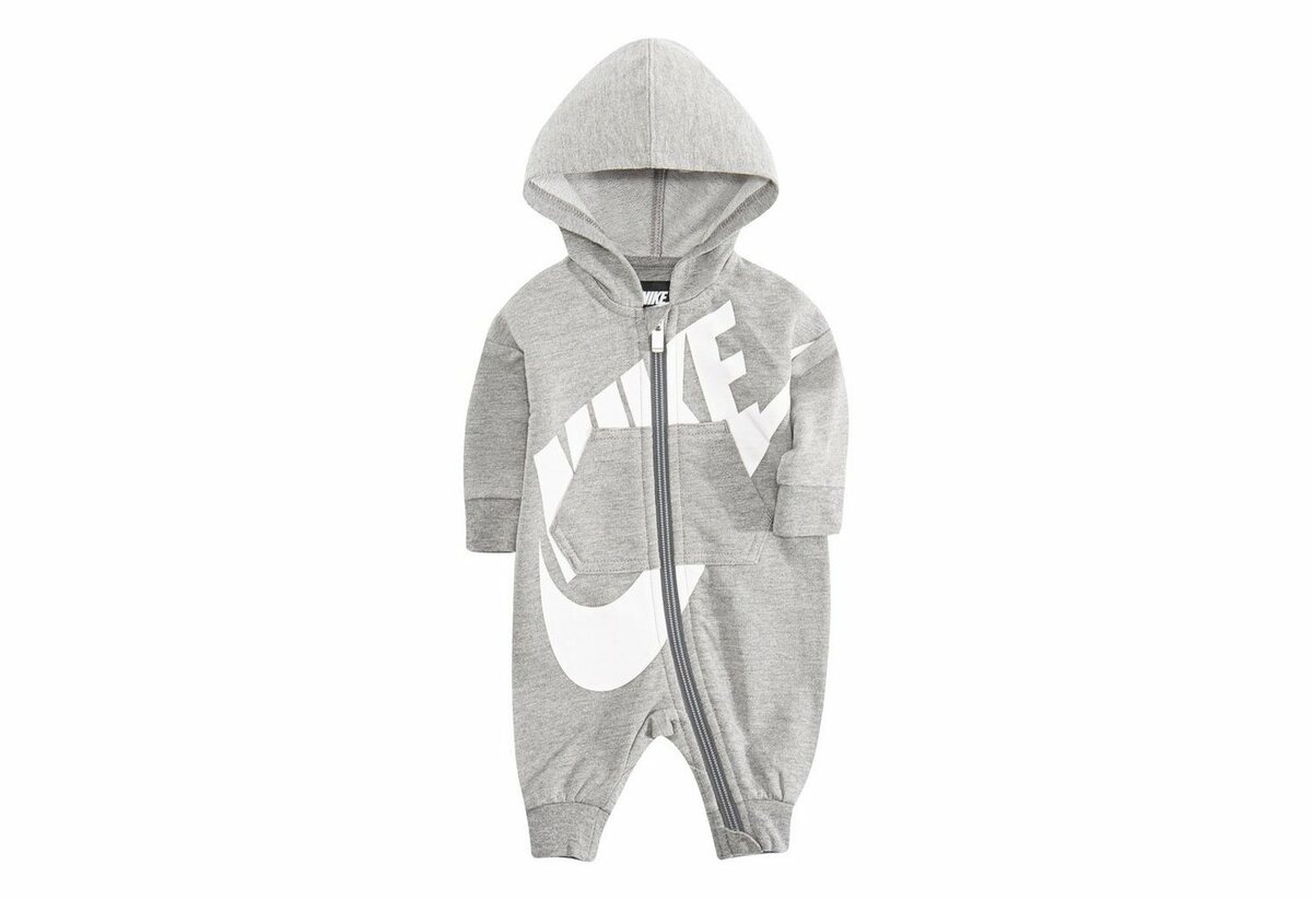 Bild 1 von Nike Sportswear Strampler NKN ALL DAY PLAY COVERALL, Grau|weiß