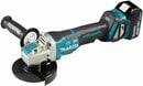 Bild 1 von Makita Akku-Winkelschleifer DGA519RTJ, max. 8500 U/min, (Set), X-Lock, inkl. Ladegerät und 2 Akkus