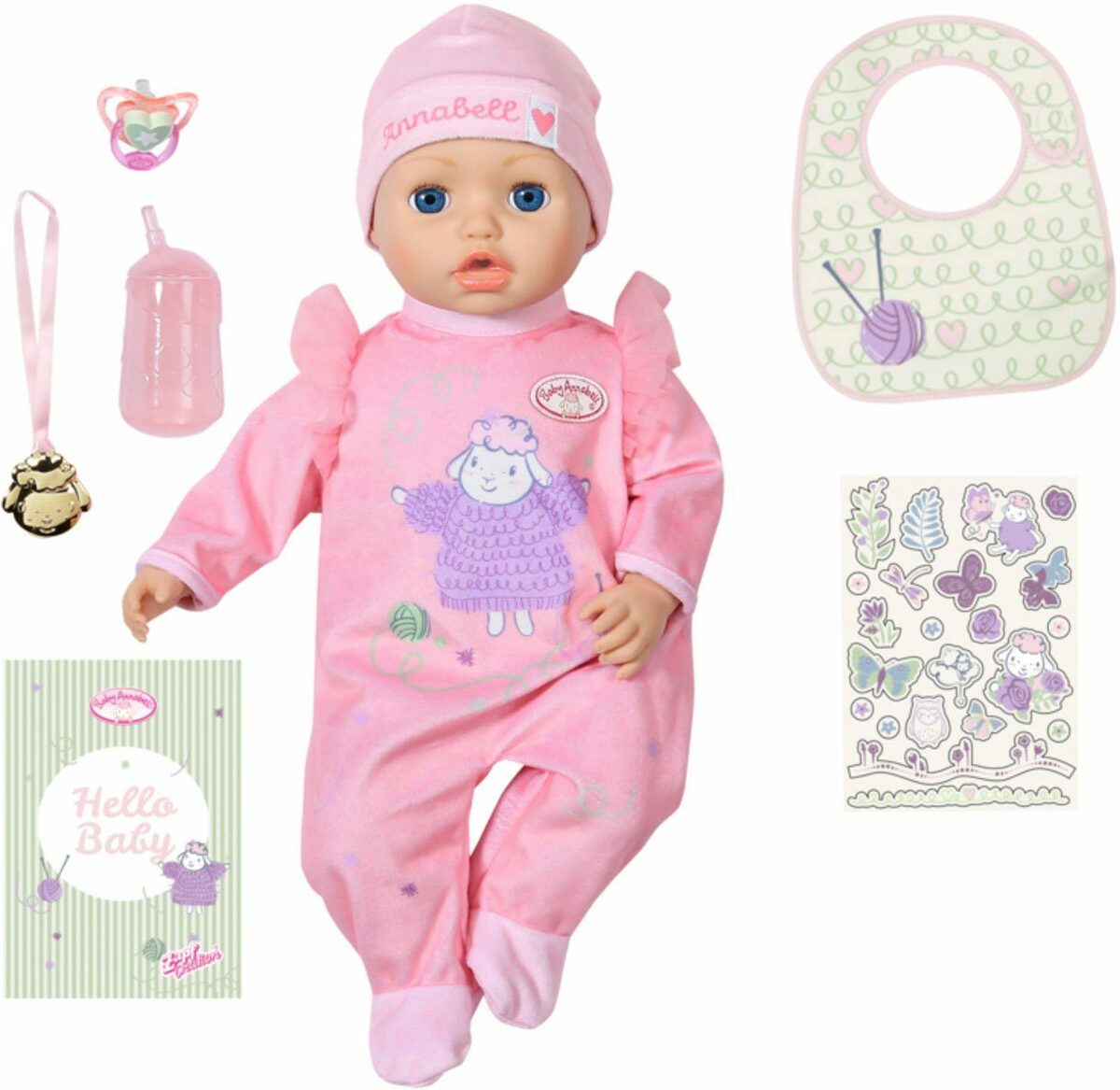 Bild 1 von Baby Annabell Babypuppe Interactive Annabell 43 cm