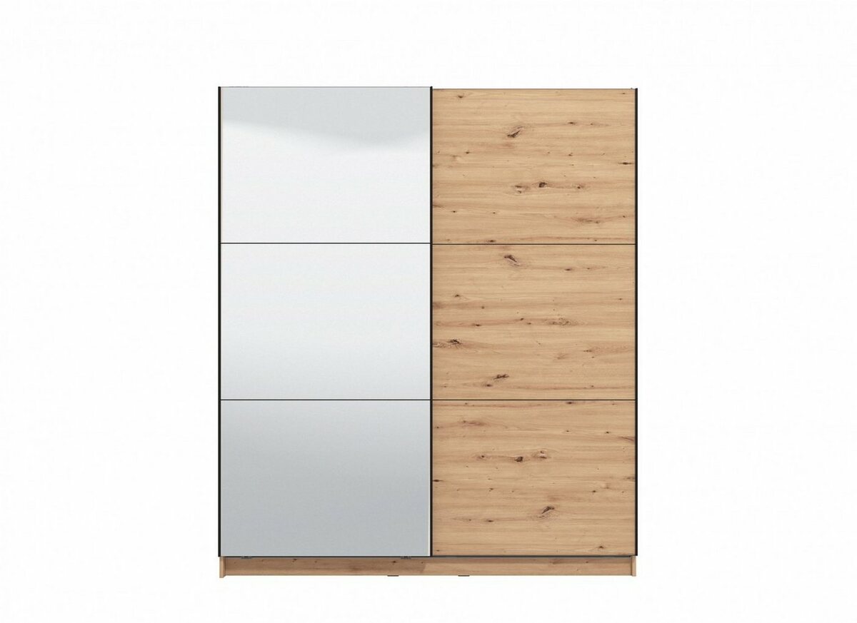 Bild 1 von INOSIGN Schwebetürenschrank Sierra mit Spiegel, INKLUSIVE Inneneinteilung, Beige