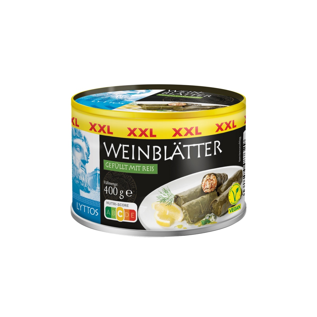 Bild 2 von LYTTOS Gefüllte Weinblätter oder weiße Riesenbohnen 400 g