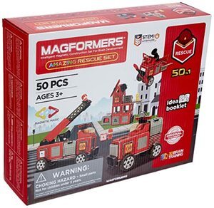 MAGFORMERS GmbH 278-56 Magformers Amazing Rescue Set 50T, bunt