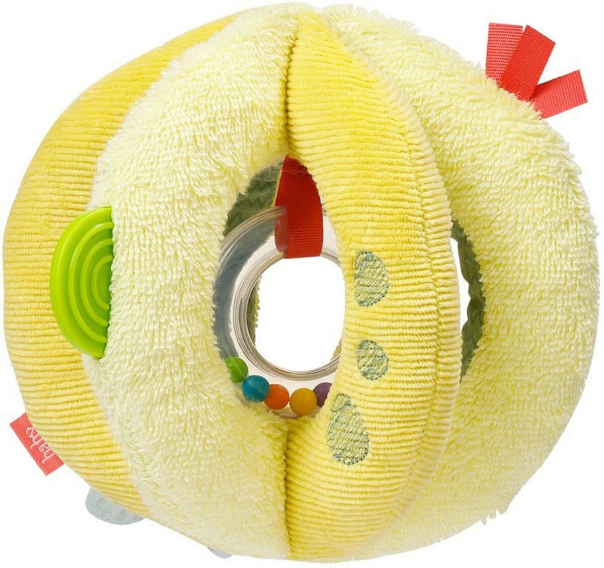 Bild 1 von Fehn Greifspielzeug Activity-Ball Happy Dino, Bunt|gelb