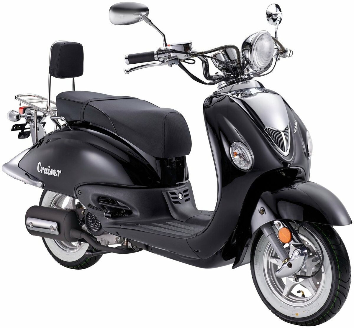 Bild 1 von Luxxon Motorroller Cruiser, 50 ccm, 45 km/h, Euro 5, Schwarz