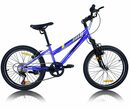 Bild 2 von Vankel Kinderfahrrad 20 Zoll Kinderfahrrad Mountainbike Jungen Mädchen, Weihnachtsgeschenk, 6 Gang, Kettenschaltung, 20 Zoll - 6-9 Jahre mit Hochwertige Scheibenbremsen