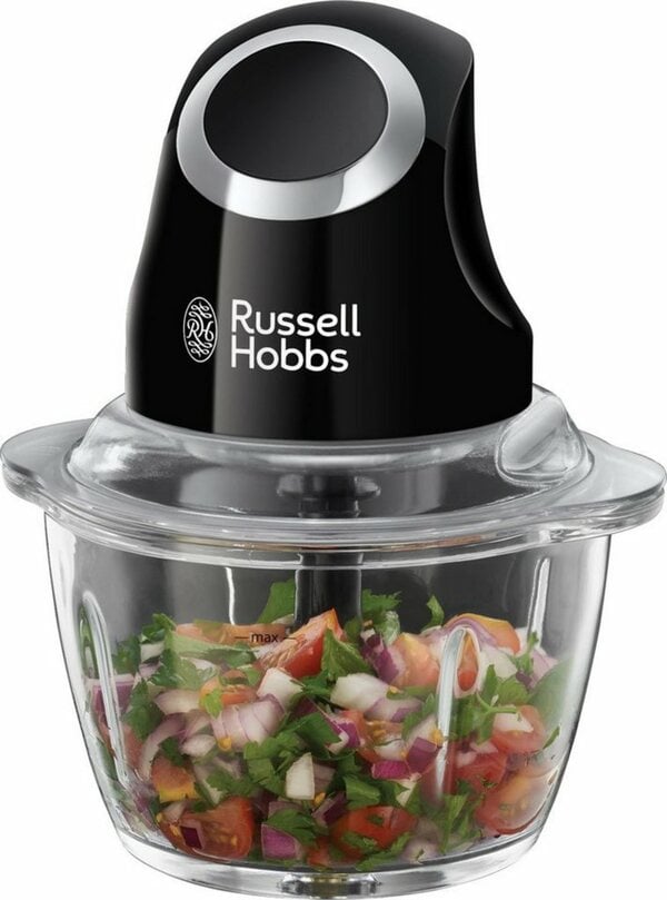 Bild 1 von RUSSELL HOBBS Zerkleinerer Matte Black 24662-56 Mini, 200 W, Ein-Hand-Bedientaste, Schwarz