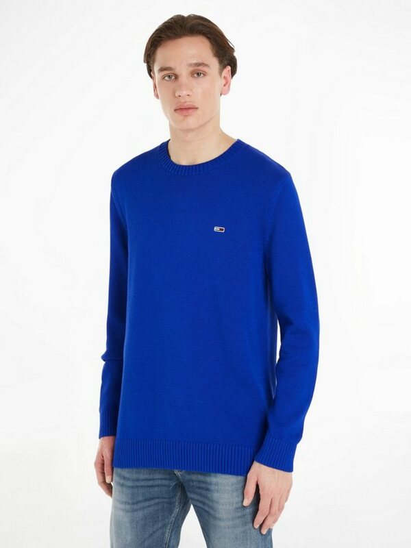 Bild 1 von Tommy Jeans Strickpullover TJM ESSENTIAL CREW NECK SWEATER, Blau