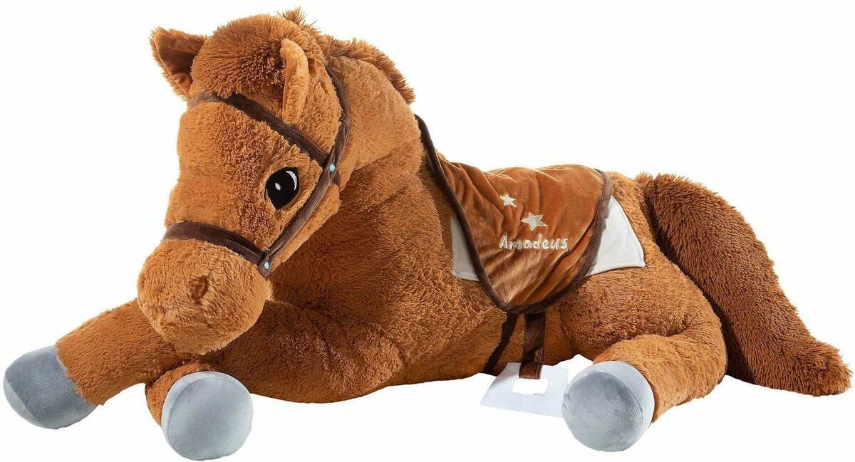 Bild 1 von Heunec® Kuscheltier Bibi & Tina Pferd Amadeus XXL soft, Braun