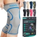 Bild 1 von MODVEL Kniebandage set | Knie Kompressionsbandage für Damen Männer, Medizinischer Knieschützer, Rutschfeste Atmungsaktiv für Kniescherzen Lindert, Laufen, Wandern, Joggen, Sport