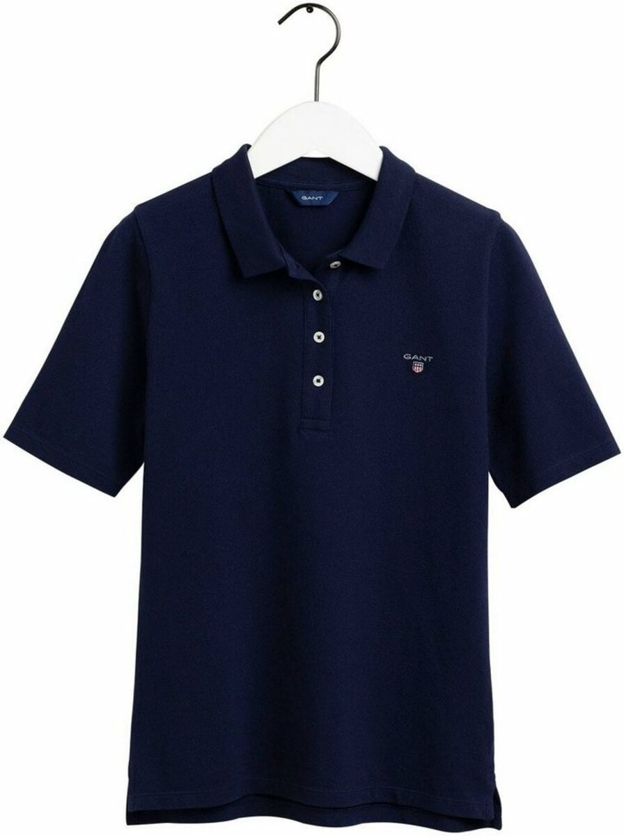 Bild 1 von Gant Poloshirt mit Logo-Stickerei, Blau