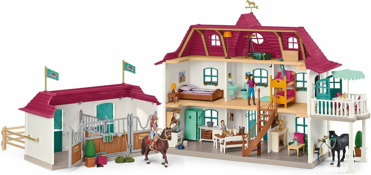 Bild 1 von Schleich® Spielwelt HORSE CLUB, Lakeside Pferdehof (42551), Made in Europe, Bunt
