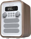 Bild 1 von Hanseatic HRA-23 Digitalradio (DAB) (3,5 W), Braun|weiß