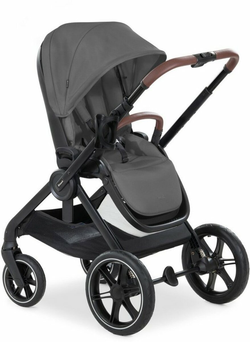 Bild 1 von Hauck Sport-Kinderwagen Walk N Care, dark grey, mit höhenverstellbarem Sitz, Grau