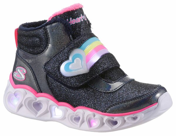 Bild 1 von Skechers Kids HEART LIGHTS-BRILLIANT RAINBOW Klettboot mit Blinkfunktion zum Ein- & Ausschalten, Blau