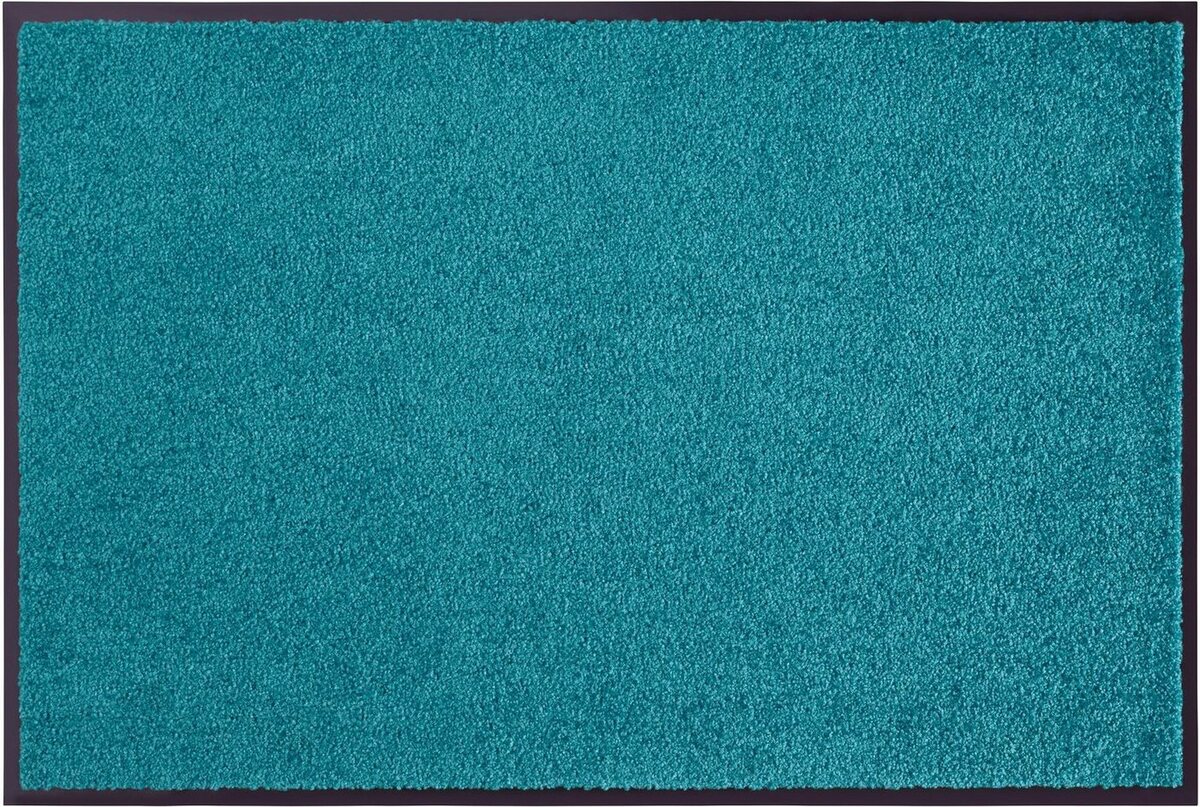 Bild 1 von Fußmatte Clean & Walk, my home, rechteckig, Höhe: 7 mm, waschbar, rutschfest, Unifarben, pflegeleicht, strapazierfähig, Grün