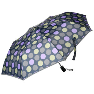 Regenschirm mit Reflektoren BLAUGRAU