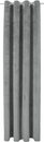 Bild 1 von Gardine Velvet-Leonique, Leonique, Ösen (1 St), blickdicht, Samt, blickdicht, monochrom, inkl. Raffhalter, verschiedene Größen, Grau