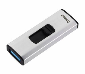 Hama USB-Stick "4Bizz", USB 3.0, 128 GB, 90MB/s, Silber/Schwarz USB-Stick (Lesegeschwindigkeit 90 MB/s), Schwarz|silberfarben