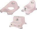 Bild 1 von Keeeper Töpfchen Minnie, rosa, (Set, 3-tlg), Kinderpflege-Set - Töpfchen, Toilettensitz und Tritthocker, Rosa