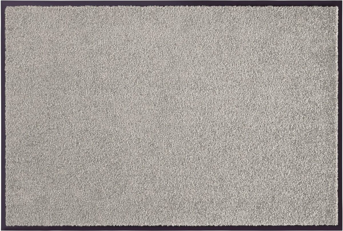 Bild 1 von Fußmatte Clean & Walk, my home, rechteckig, Höhe: 7 mm, waschbar, rutschfest, Unifarben, pflegeleicht, strapazierfähig, Grau