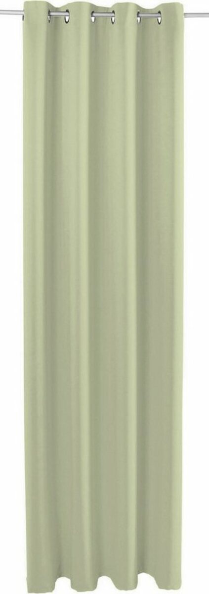 Bild 1 von Verdunkelungsvorhang Barcell, OTTO products, Ösen (1 St), blickdicht, blickdicht, nachhaltig, recyceltes Polyester, monochrom, basic, Grün