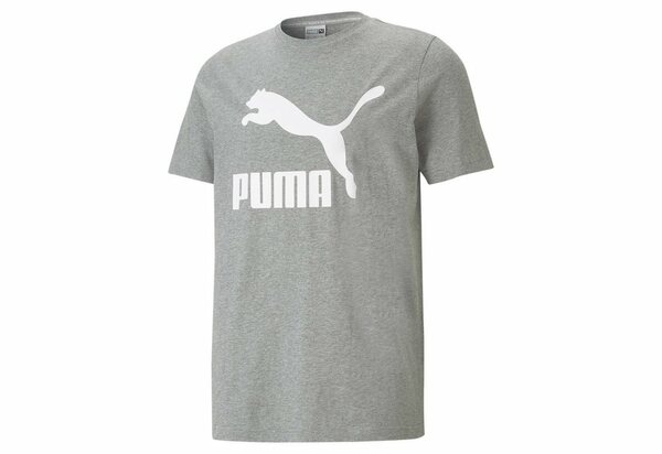 Bild 1 von PUMA T-Shirt Classics Logo T-Shirt Herren, Grau