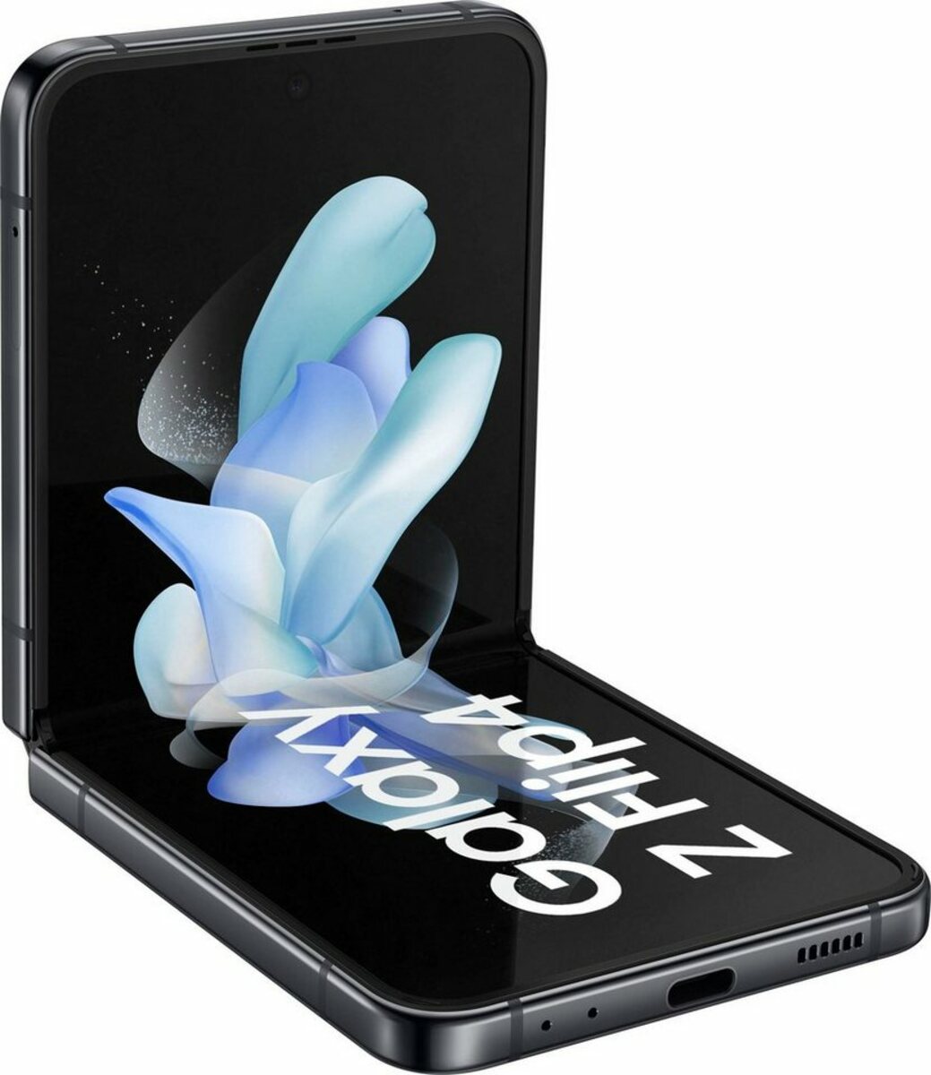 Bild 1 von Samsung Galaxy Z Flip4 Smartphone (17,03 cm/6,7 Zoll, 128 GB Speicherplatz, 12 MP Kamera), Grau