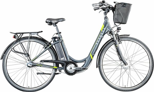 Bild 1 von Zündapp E-Bike Z510, 3 Gang Shimano Nexus SC-3C41 Schaltwerk, Nabenschaltung, Frontmotor, 374 Wh Akku, Weiß