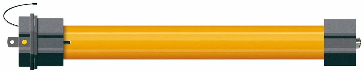 Bild 1 von SCHELLENBERG Rollladenmotor Rolladenmotor Maxi PREMIUM 10Nm, Steuerung per Funk, Rohrmotor für 60 mm Welle, bis 4,2m² Fläche, 20810, Gelb