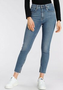 Levi's® Skinny-fit-Jeans 721 High rise skinny mit Schlitz am Saum, Blau