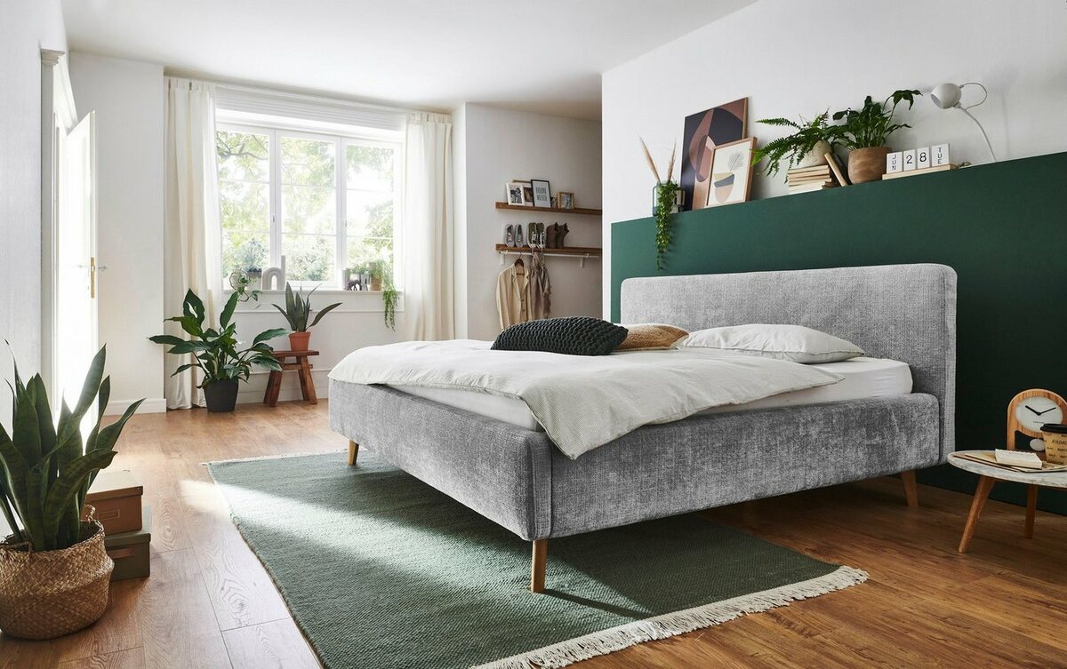 Bild 1 von Meise.möbel Polsterbett Mattis, wahlweise mit Bettkasten, Grau