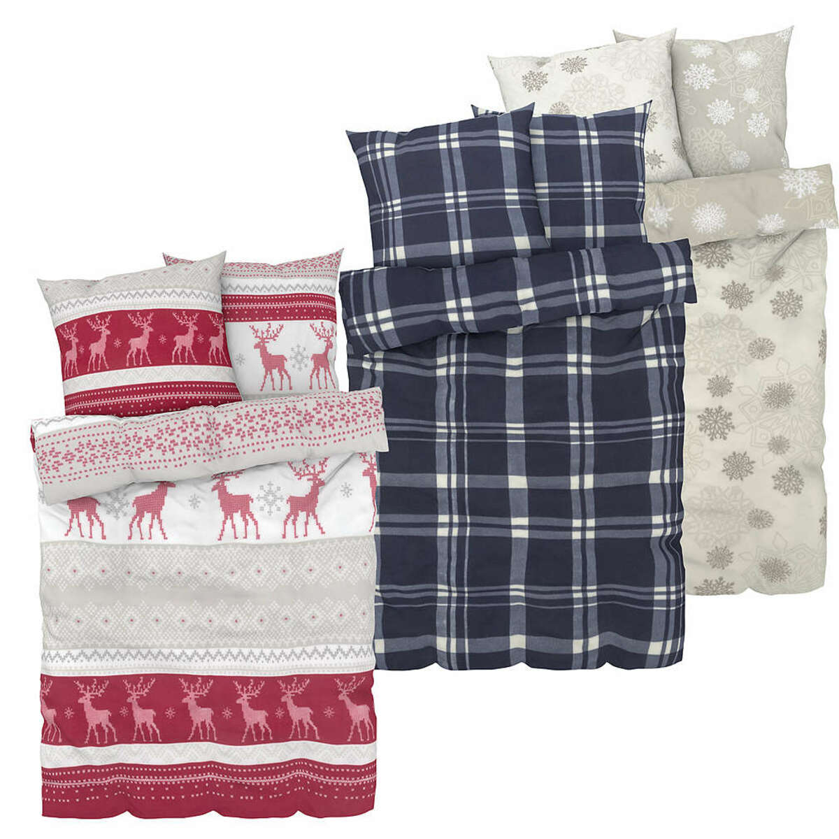 Bild 1 von LIV&BO® Fleece-Bettwäsche-Set