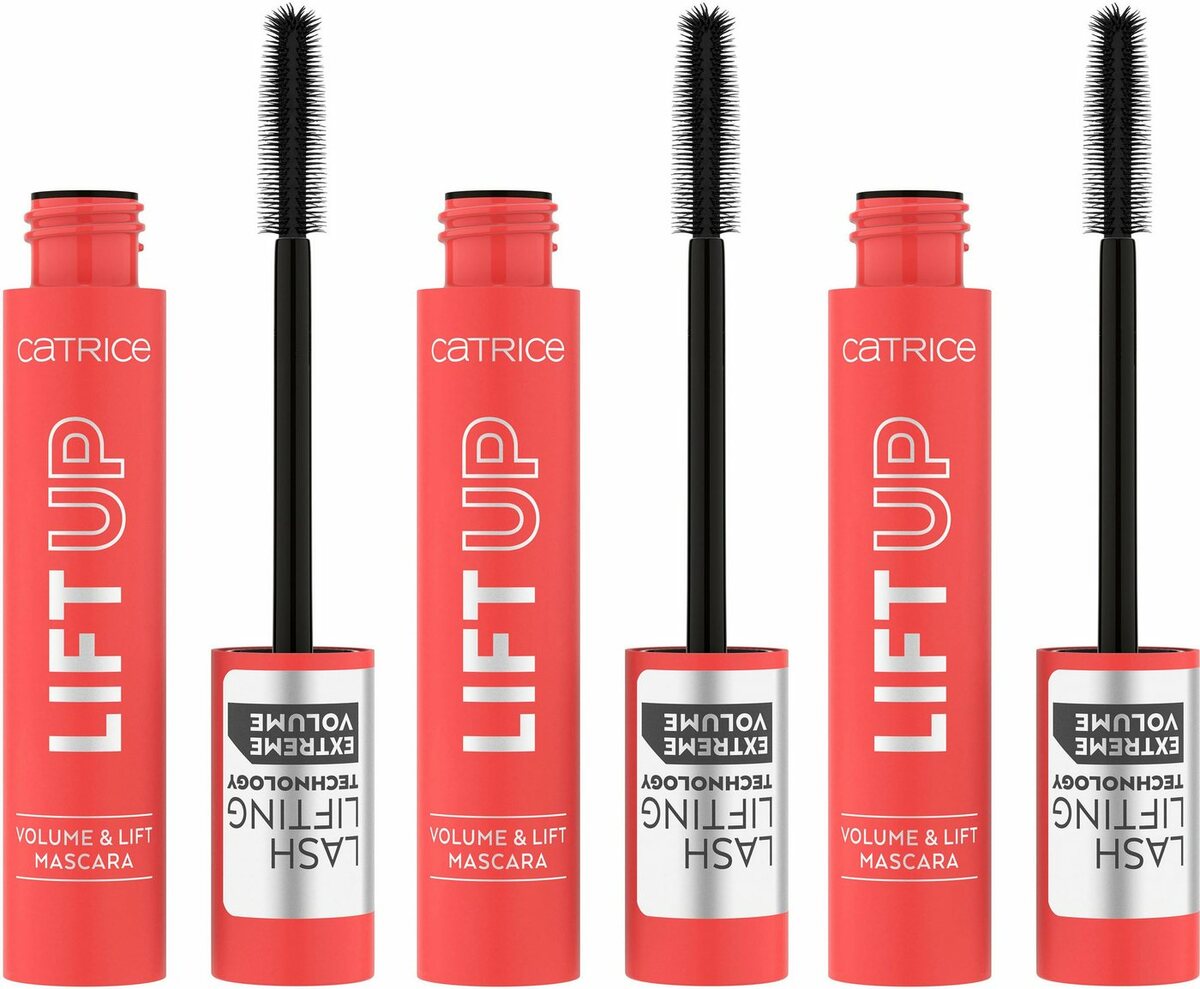 Bild 1 von Catrice Mascara LIFT UP Volume & Lift, 3-tlg., Schwarz