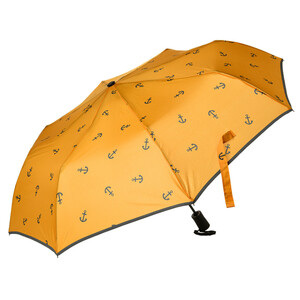 Regenschirm mit Reflektoren DUNKELGELB