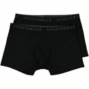 Bild 1 von Sportswear Herren-Boxershorts Stretch 2er-Pack, Schwarz/, M