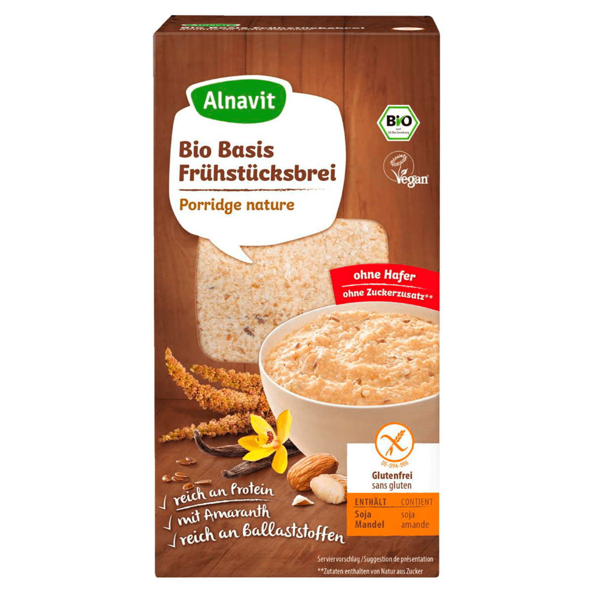 Bild 1 von Alnavit Bio Basis-Frühstücksbrei 250g